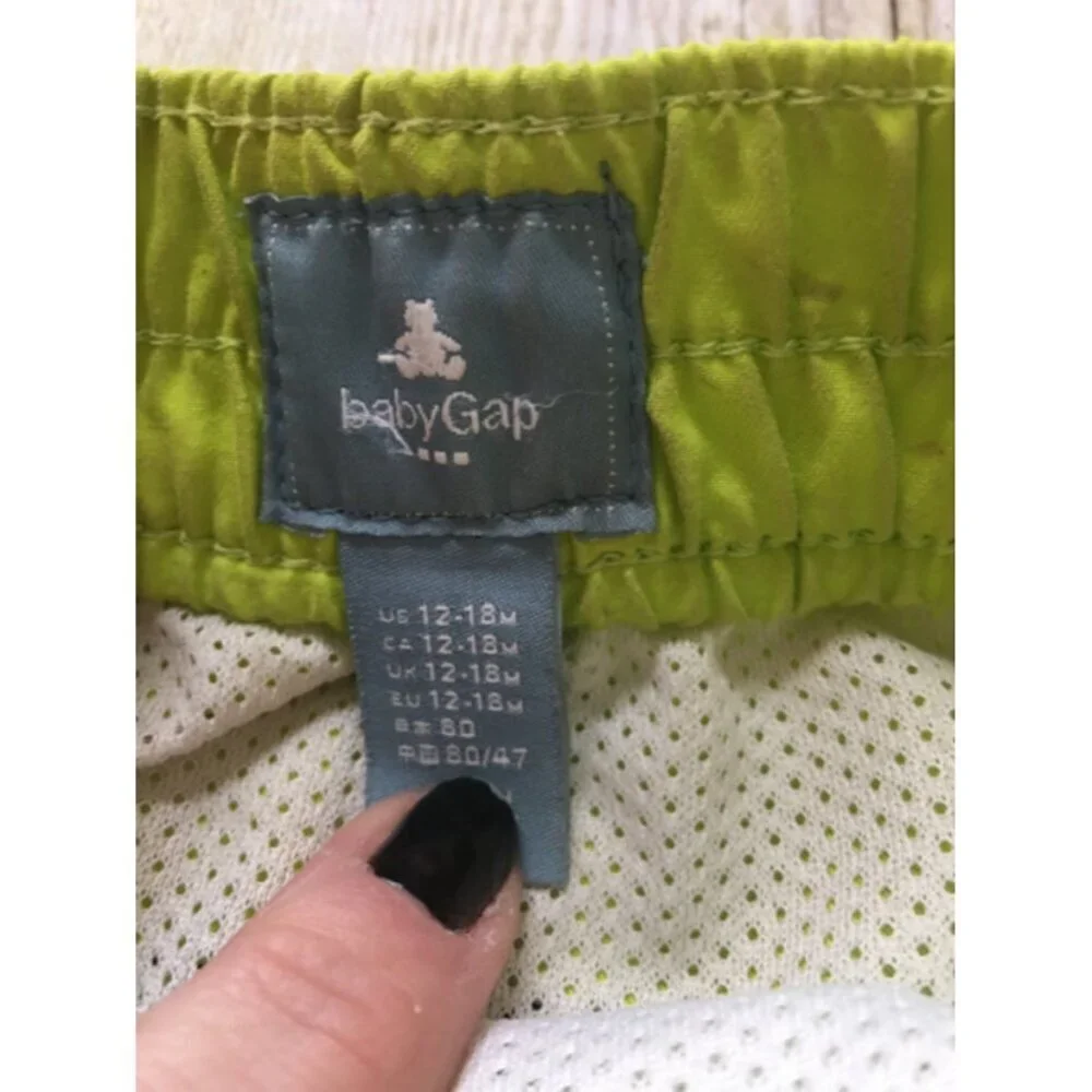 Baby Gap Swim Trunks Size 12-18 Months